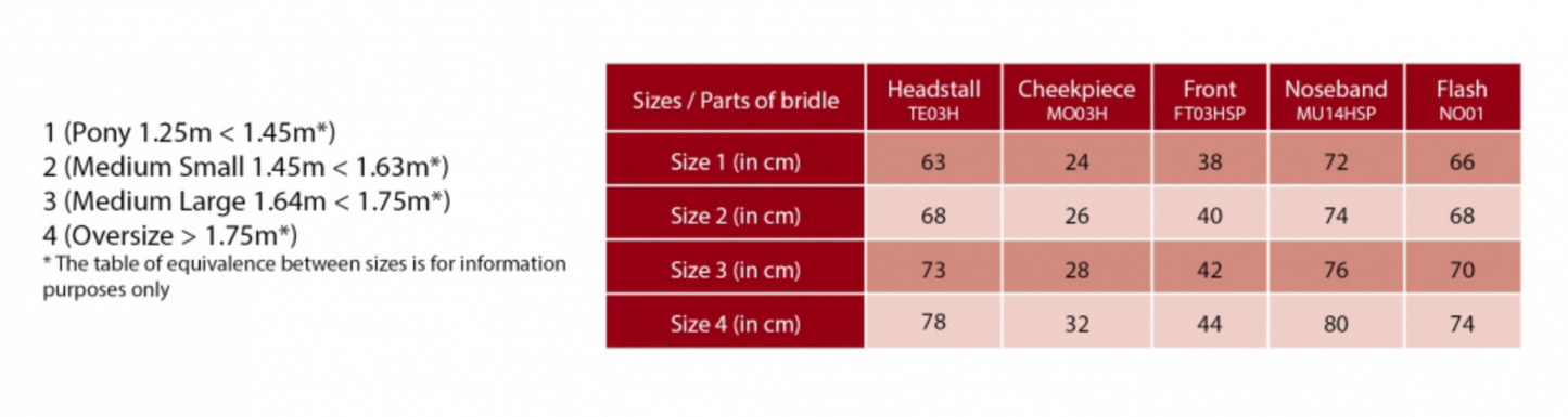 CWD Anatomic French Noseband Bridle With Fancy Stitching