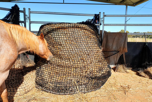 Gutzbusta Knotless Slow feed 5x4 Round Bale nets