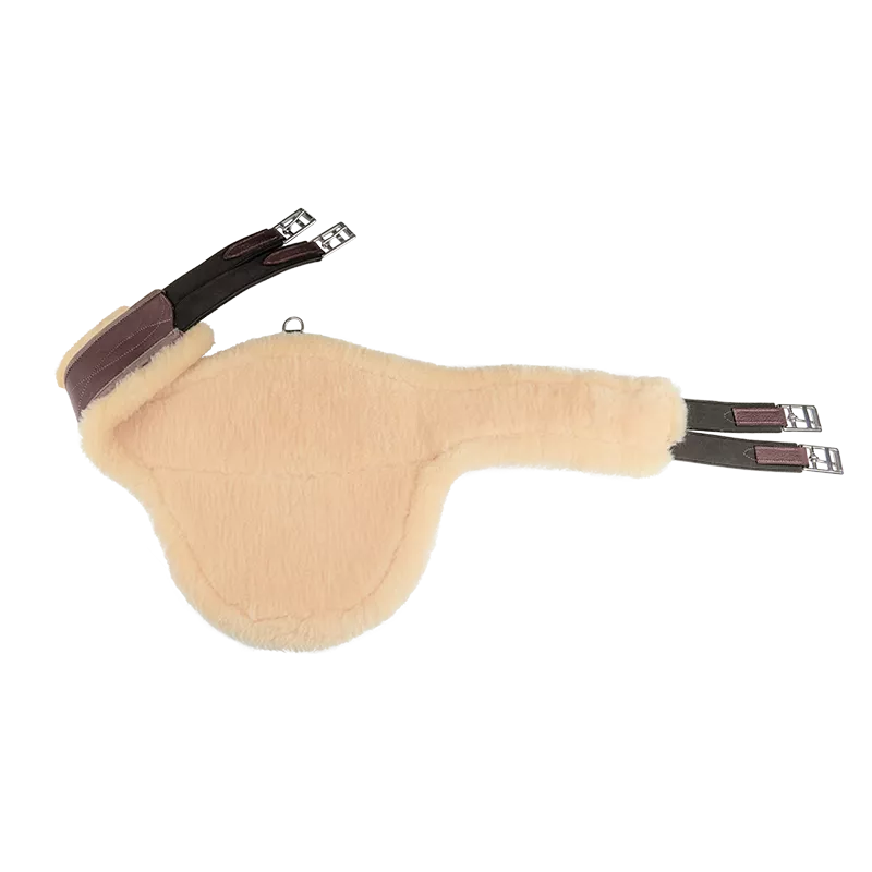 CWD Belly guard girth with removable artificial sheepskin lining